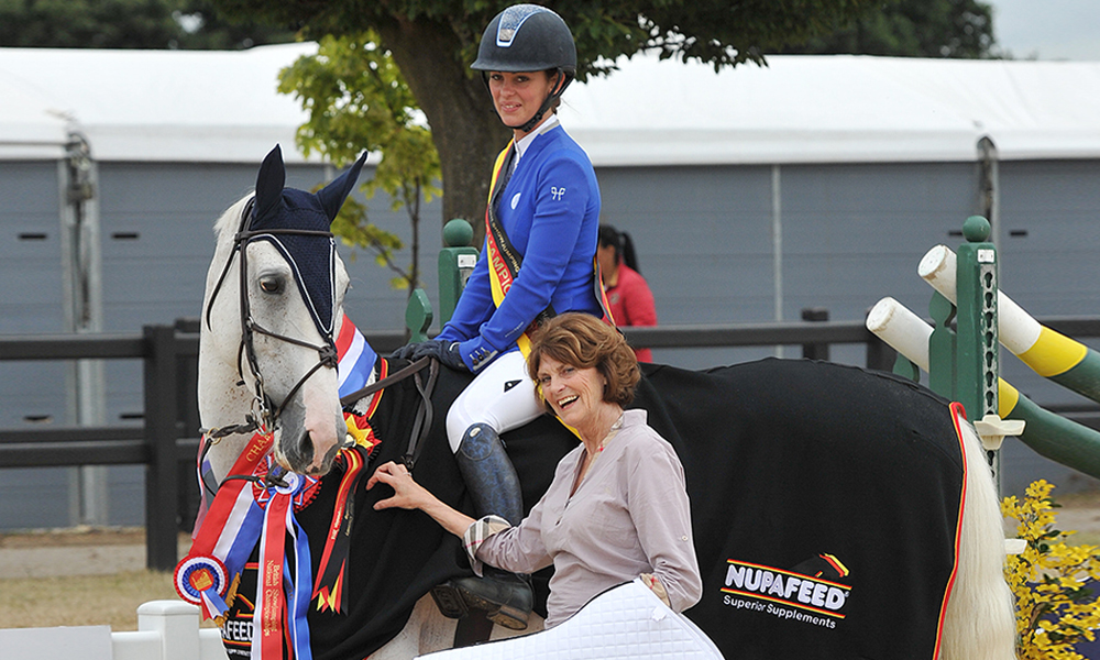 nupafeed senior discover showjumping rachael connor